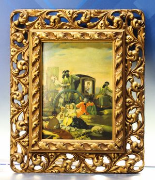 Cuadro reproducción de “El cacharrero” de Goya.