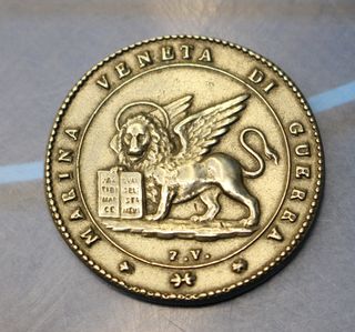 Moneda, medalla Marina Veneta Di Guerra.