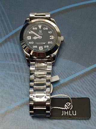 Orologio automatico JHLU da uomo, in acciaio inossidabile