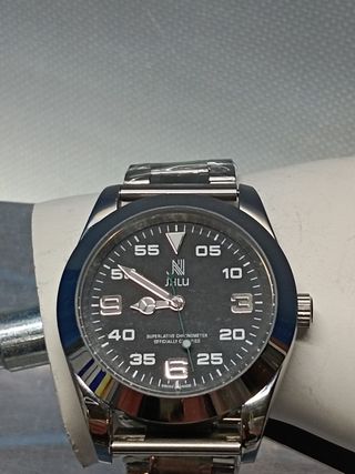 Orologio automatico JHLU da uomo, in acciaio inossidabile