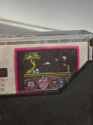 videojuego casete, cassette AUF WIEDERSEHEN MONTY - ERBE - Gremlin - MSX