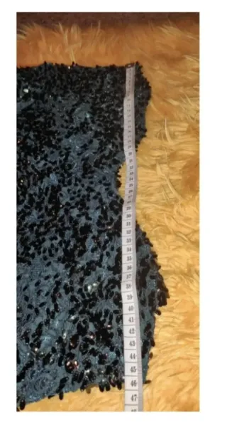 Top lentejuelas tirantes talla L