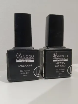 ANDDU Gel de Uñas Base y Top Coat UV LED