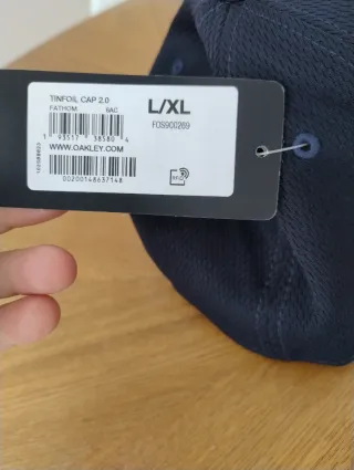 Berretto Oakley Blu Taglia L-XL