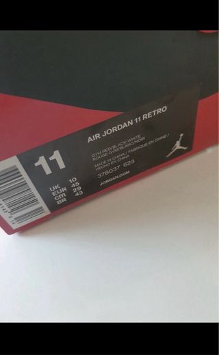 Jordan 11 Retro Win Like 96 Rojo