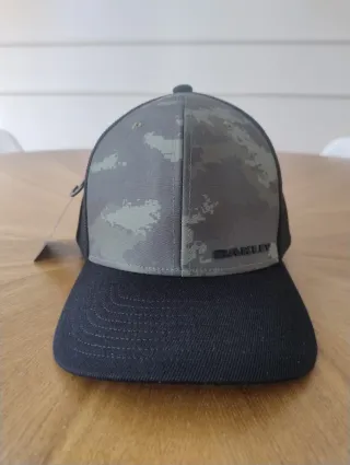 Berretto Oakley Camouflage Nero Verde