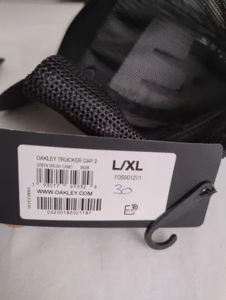 Berretto Oakley Camouflage Nero Verde
