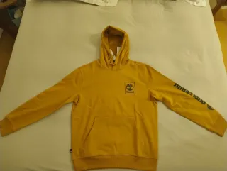Felpa Timberland Gialla con Logo