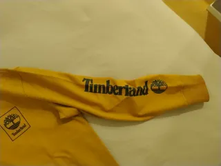 Felpa Timberland Gialla con Logo