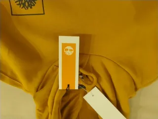 Felpa Timberland Gialla con Logo