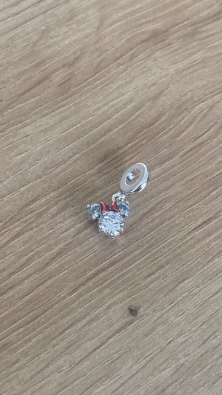 Char Pandora Corazón Doble Plata