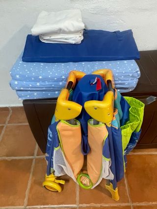 Cuna de viaje y parque MS desmontable