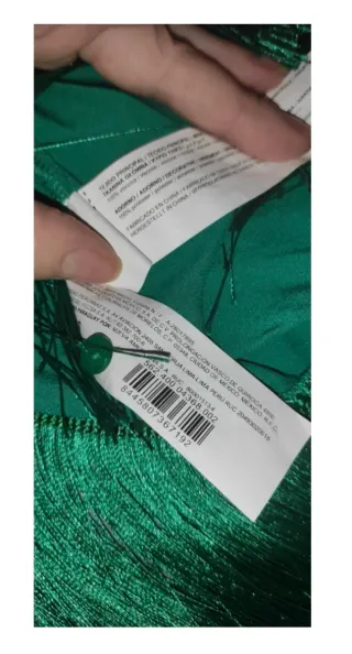 Vestido camisero con flecos