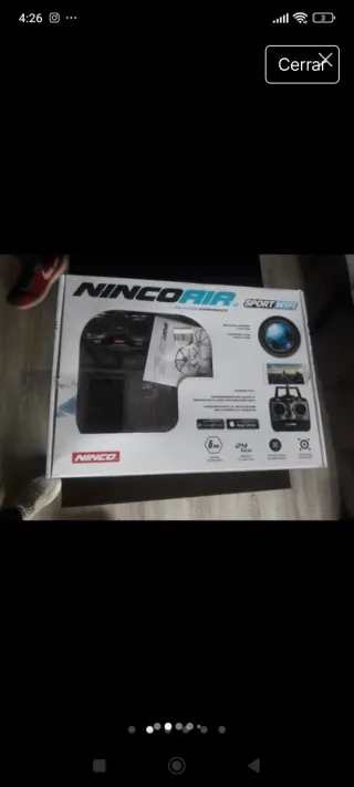 Dron Ninco Air Sport Wifi con Cámara