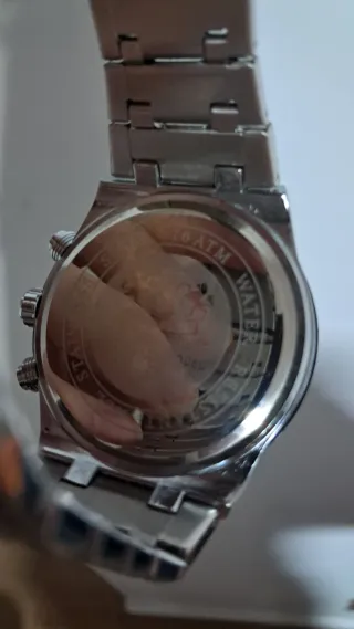 Reloj Festina Cronógrafo Azul y Plateado