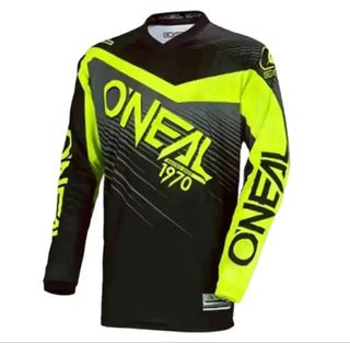 Camiseta Motocross O'Neal Talla XL Negra/Amarilla