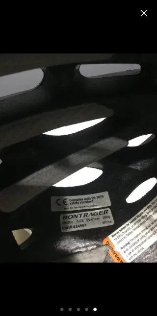 Casco de bici Bontrager blanco