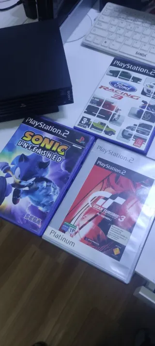 Console PlayStation 2 Nera