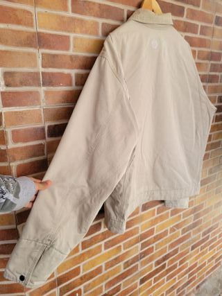 Chaqueta Pepe Jeans Beige Cremallera Harrington