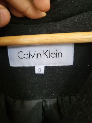 Chaqueta Calvin Klein Negra Mujer Algodón