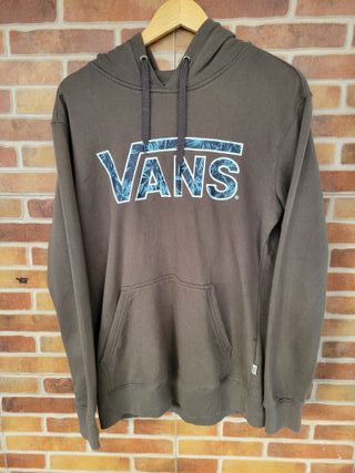 Sudadera Vans capucha verde oliva Talla S