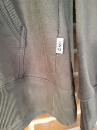 Sudadera Vans capucha verde oliva Talla S