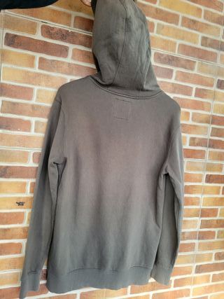Sudadera Vans capucha verde oliva Talla S