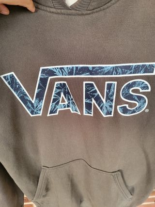 Sudadera Vans capucha verde oliva Talla S