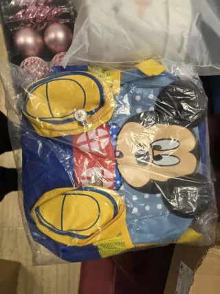 Mochila Mickey Mouse Azul y Amarillo