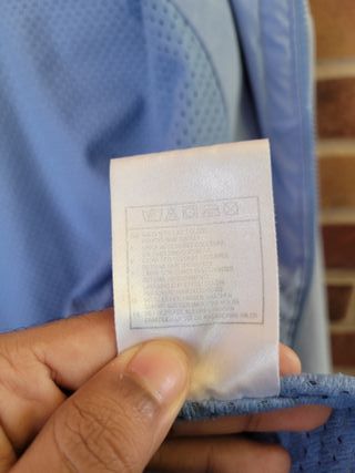 Chaqueta cortavientos Nike azul