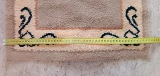 Juego de 2 alfombras de dormitorio