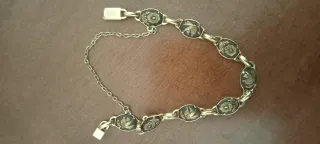 Pulsera, pendientes y collar caravana