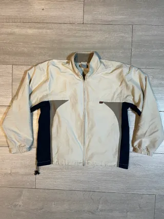 Sudadera Nike Y2K Vintage Beige y Azul