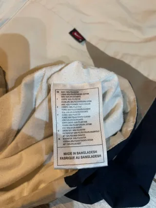 Sudadera Nike Y2K Vintage Beige y Azul