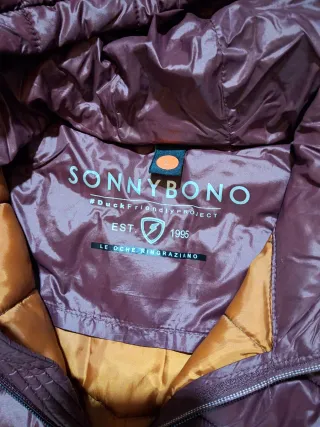 Piumino uomo bordeaux