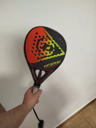 Pala Padel Dunlop Inferno Carbon Elite