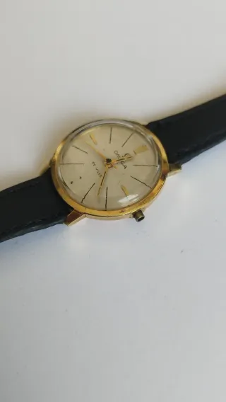 Vintage reloj Omega de cuerda dama, reparar