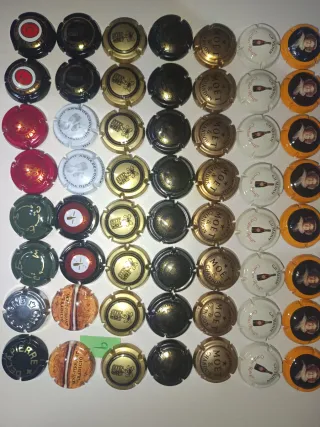 Chapas de Cava Variadas