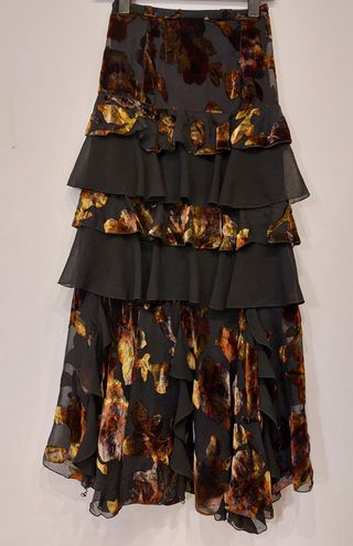 Falda de fiesta boho chic talla 42 como nueva