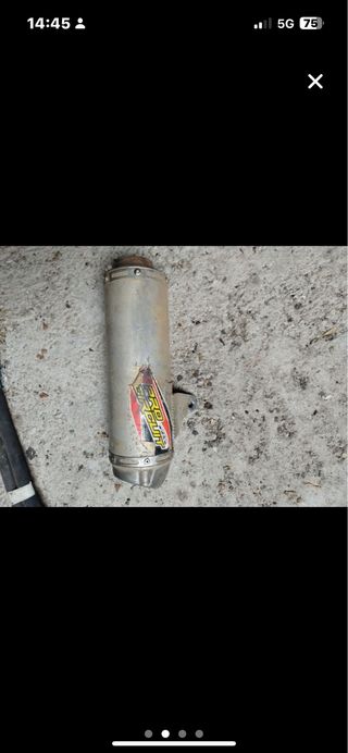 Tubo Escape Pro Circuit T4 Honda CRF450R