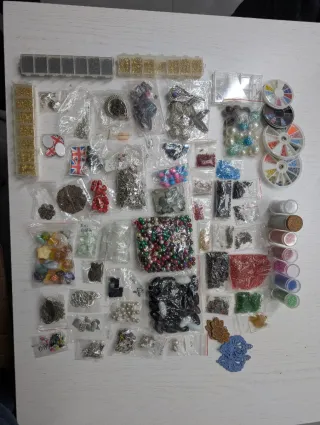 Maletín Joyería Bisutería Rojo y Plata