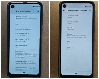 Motorola One Vision 128GB 4GB Blu