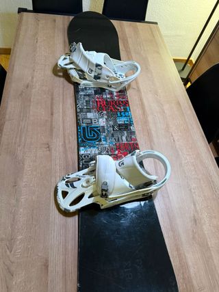 Pack Snowboard Burton: Tabla y Fijaciones y más
