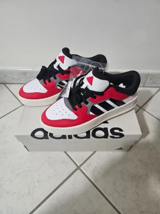 Scarpe Adidas Uomo Rosse Bianche