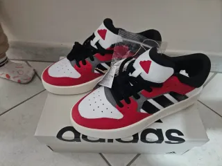 Scarpe Adidas Uomo Rosse Bianche