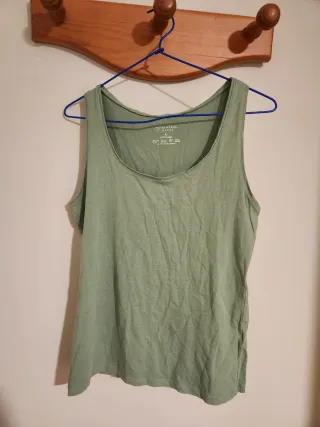 Camiseta verde Primark talla L