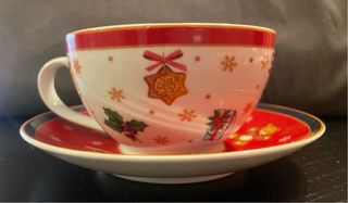 Tazza natalizia Kasanova in porcellana