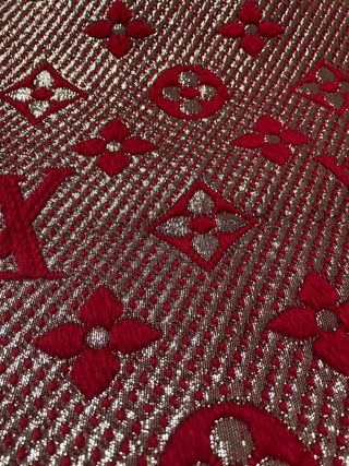 Sciarpa Louis Vuitton Rossa Mai Usata