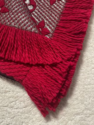 Sciarpa Louis Vuitton Rossa Mai Usata