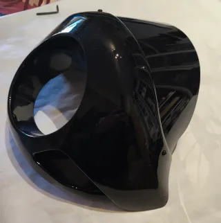 Cúpula Harley Davidson Negra + Anclajes